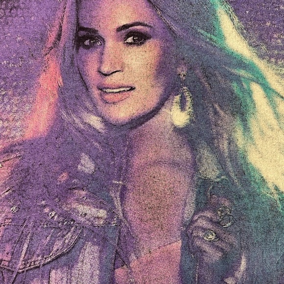 Carrie Underwood Denim & Rhinestones Country Music Tour Band Tee - XL - Picture 2 of 10